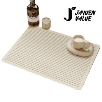 [자연밸류] 주방 드라잉 다용도 규조토 매트 3개입 JVM-PYP59