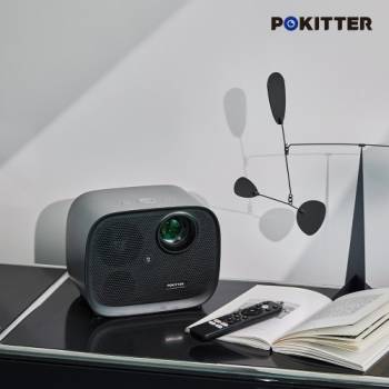[포키터] 미니 스마트빔 프로젝터 Relaks 구글 OS 적용 최대 120인치 600안시루멘