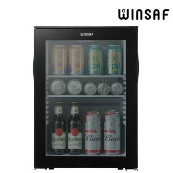 [윈세프] 무소음 소형 미니 쇼케이스 40L 냉장고 WC-40D