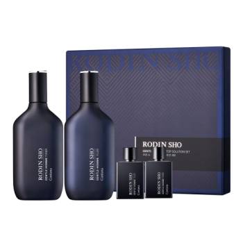 [코리아나] 로댕 쇼 젠틀 옴므 탑 솔루션 스킨케어 4종 세트 (본품2종 + 증정용 2종) (쇼핑백 포함) [ 101933]