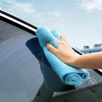 [차모아] 더샤크 국산 자동차 세차 버핑타월