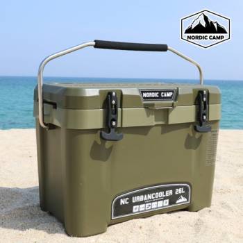 [노르딕 캠프] 어반 쿨러 아이스탱크 26L(카키) NOR-TI01K