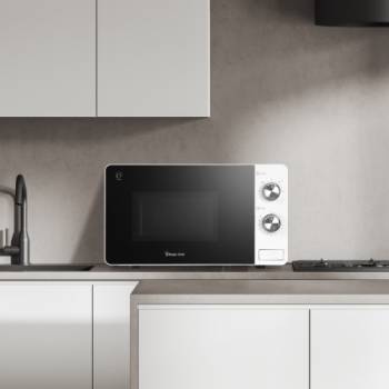 매직쉐프 20L 무회전 전자레인지 MMW-W20FMBW 플랫타입