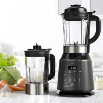 [로엘] 6중 분쇄날 가열/진공 대용량 블랜더 보스블렌더