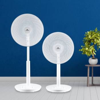 [라헨느] 더 퀸 16형 쿨 에어 스탠드 5엽 써큘그릴 선풍기