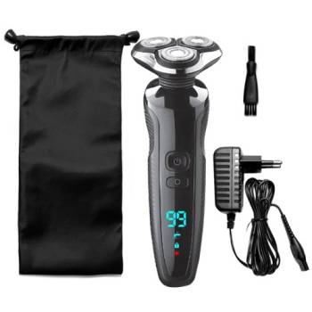 [빌리빈] 고급날 방수형(IPx6) 전기면도기 블랙 LK-620