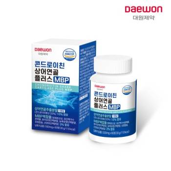 [대원제약] 콘드로이친 상어연골 플러스 MBP 500mg x 60정