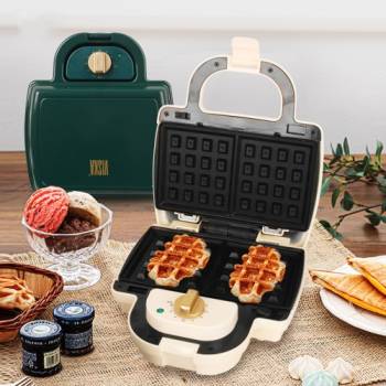 [VISKA] 비스카 2in1 2구 와플+샌드위치 메이커 VK-SM750WM