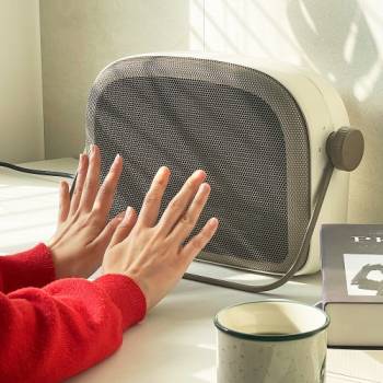 [데코아르] 블룸 무타공 벽걸이 겸용 PTC 멀티온풍기 SL-92000GO + 멀티 거치대