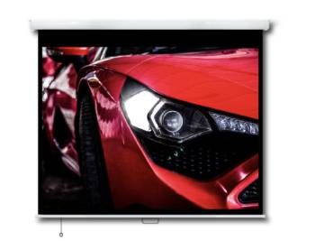 [엑스젠]  200인치 4:3 전동 매립 스크린 EXZEN EV-C200