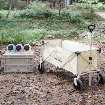 모아캠핑 웨건 접이식 카트 이동식 수레 뒷문 확장형 대형 MCW-110I