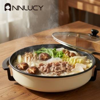 [앤루시] 델리 40 원형 전기 멀티 그릴