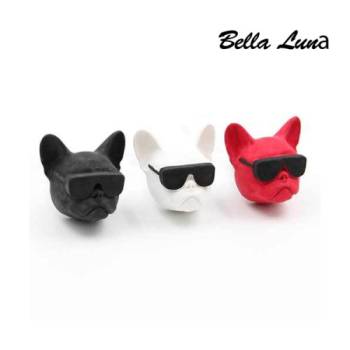 [벨라루나] 차량용 송풍구 석고 방향제(불독) (색상/리필향 선택)