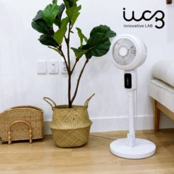 [아이랩] 3D 입체 자동 회전 전자식 서큘레이터 (리모컨형) iR1-FAC