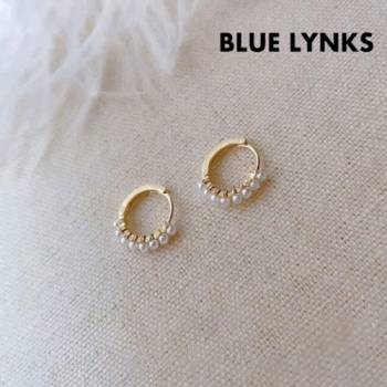 [블루링스] 실버 S925 빈티지 진주 귀걸이 BLM-TND01