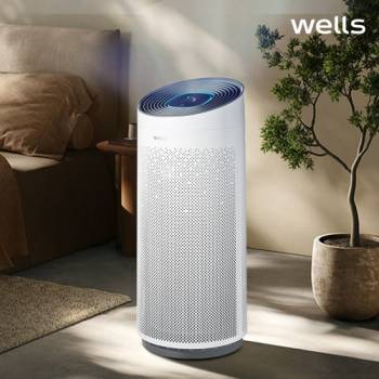 웰스 토네이도 34평형 공기청정기 에너지효율 1등급 무료배송
