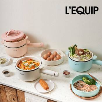 [리큅] 2in1 전기 멀티쿠커 라면포트 LEP-P20