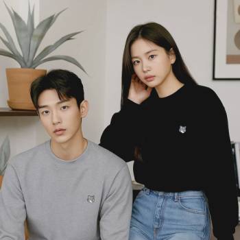 핫딜 긴급 추가입고❤️[메종키츠네] 남녀공용 그레이폭스 맨투맨