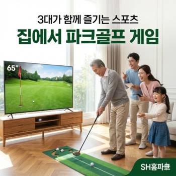 텔몬 파크골프채 시니어건강 실내운동 골프용품 효도부모님선물추천 홈파크골프 스윙연습기