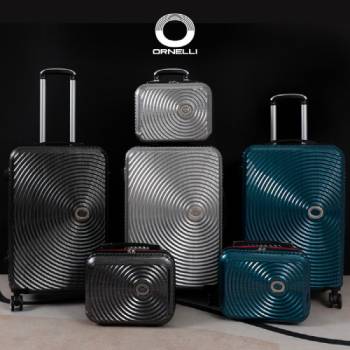 [ORNELLI] 오르넬리 라피카 PVC 여행가방 레디백+대형화물용 2종세트