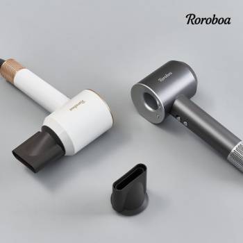 강력하고 부드러운 바람❤️ [로로보아] 에어아르떼 음이온 헤어 드라이어 (로즈골드, 스틸그레이)