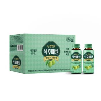 [식후매실] 소화 매실 음료 식후매실 10개 100ml