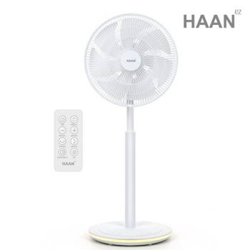 [한경희] 14형 스마트 무드등 3D회전 BLDC 무선 선풍기 HAAN-HDC190
