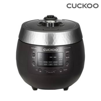 [쿠쿠] 6인용 전기압력밥솥 블랙&웜실버 CRP-R0615FBS