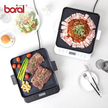 [Boral] 보랄 더 셰프 그릴 인덕션 BR-JD2000-TB
