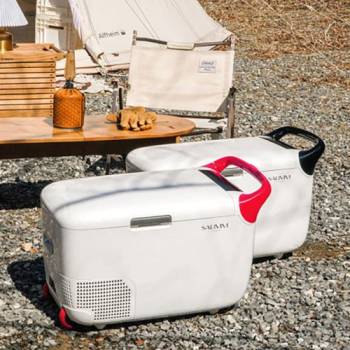 [SALIMM]  차량냉장고 캠핑용 충전식 냉장고 분리형 휴대용 카투어 SL28