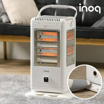 [이노크아든] 프리미엄 발터치 타이머 5방향 난로 IA-i92T(화이트)