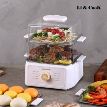 [리앤쿡] 노르딕 2단 스텐304 찜기 멀티쿠커