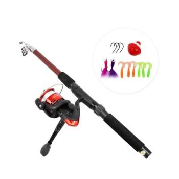 [모아캠핑] 올인원 다용도 낚시대 세트 MP-180R