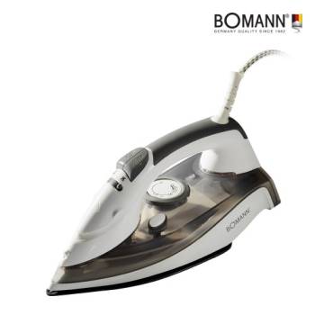 [보만] 온도조절 듀얼 스팀 다리미 그레이 SI2223G
