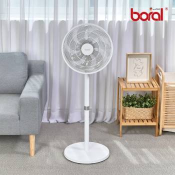 [Boral] 보랄 부드럽고 청량한 15인치 스탠드 에어써큘팬(기계식) BR-TC6600A