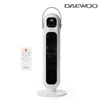 [대우] 리모컨 PTC 타워형 온풍기 DEH-PT12R