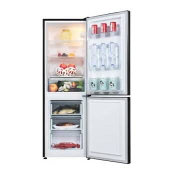 20만원대 유러피안 스타일 냉장고!!❤️ [오리온창홍] 소형 콤비 상냉장 하냉동 157L 다크실버 BMS161BE