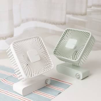 [아이랩] BLDC 탁상형 선풍기 소형 무선 휴대용 캠핑용 레트로 스퀘어 미니 팬 iLAB-RSF