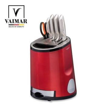 [바이마르] 히든쉐프 UV나이프 케어 VMK-N191005E(레드)