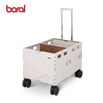 [보랄] 2단 접이식 웨건 카트 BR-FCW1000H