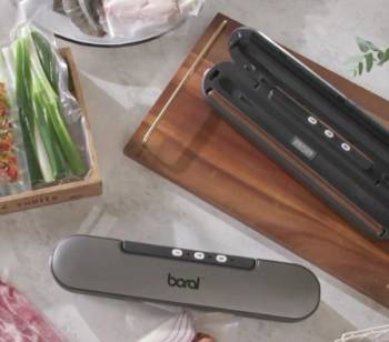 리퍼 한정수량★ [보랄] 진공포장기 + 진공팩 50매 BR-W260VP