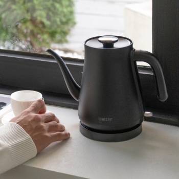 [윈세프] 핸드드립 전기포트 무선 주전자 0.8L WTK-2112 아이보리 블랙 2컬러