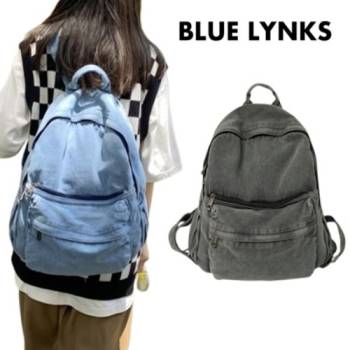 [블루링스] XRA 빈티지핏 캐주얼 데님 백팩 BLM-XRA01