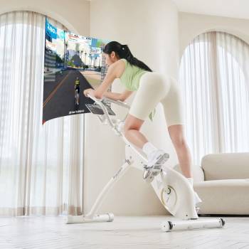 [엑사이더] 리얼 하이엔드 런닝 바이크 서서타는 실내자전거 바이크 운동 기구