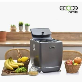 [Ecoce] 에코체 24년 TYPE 건조분쇄방식 프리스탠드형 4L 실버크롬 음식물처리기 ECC-888SC