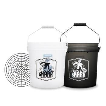 [차모아] 더샤크 뉴 세차버킷 18L+그릿가드 거름망 세트