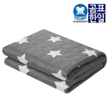 [곰표한일] 무자계 워셔블 안심 탄소매트 웨이브스타_싱글