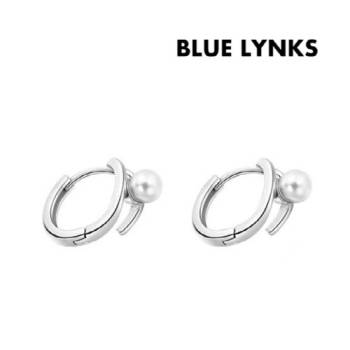 [블루링스] 실버 S925 라운드 진주 귀걸이 BLM-TNF01