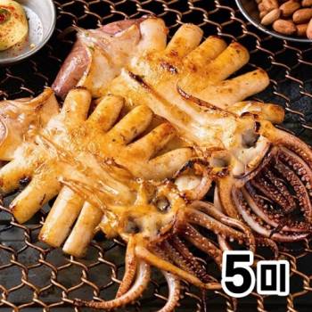 [청년농가] 포항 냉풍건조 반건조 오징어 피데기 5미 (170g-1kg)