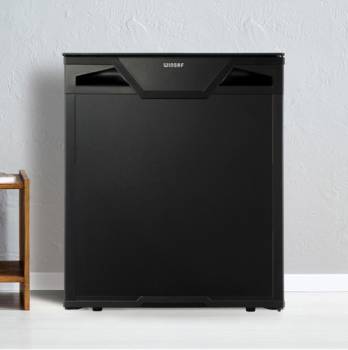[윈세프] 무소음 미니냉장고 60L 소형 음료수 냉장고 WC-60CB 블랙